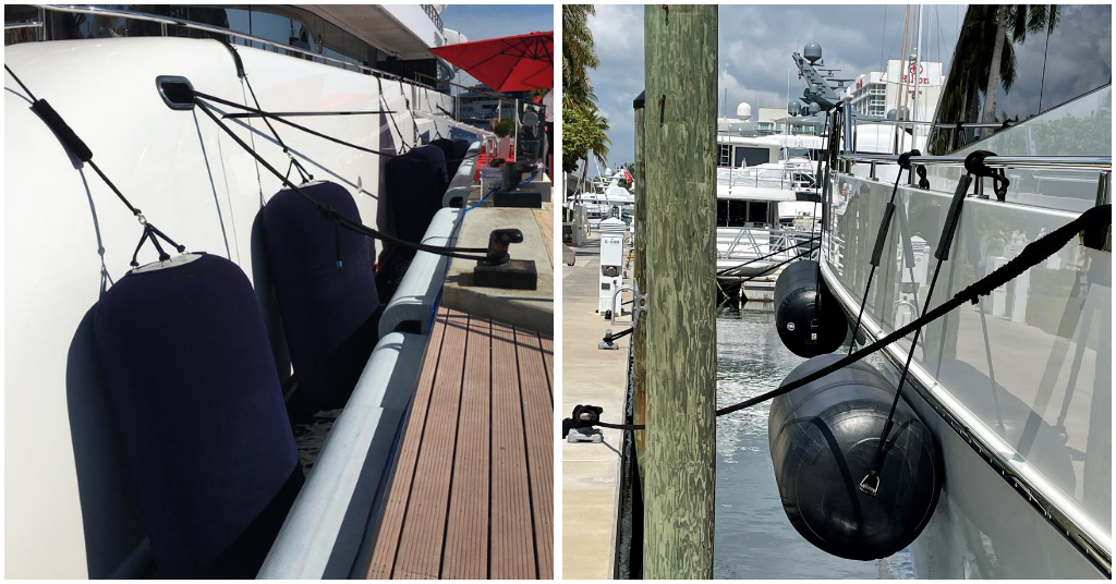 vertical vs horizontal boat fenders