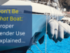 Don’t Be That Boat: Proper Fender Use Explained