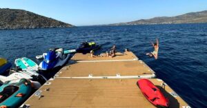 inflatable dock
