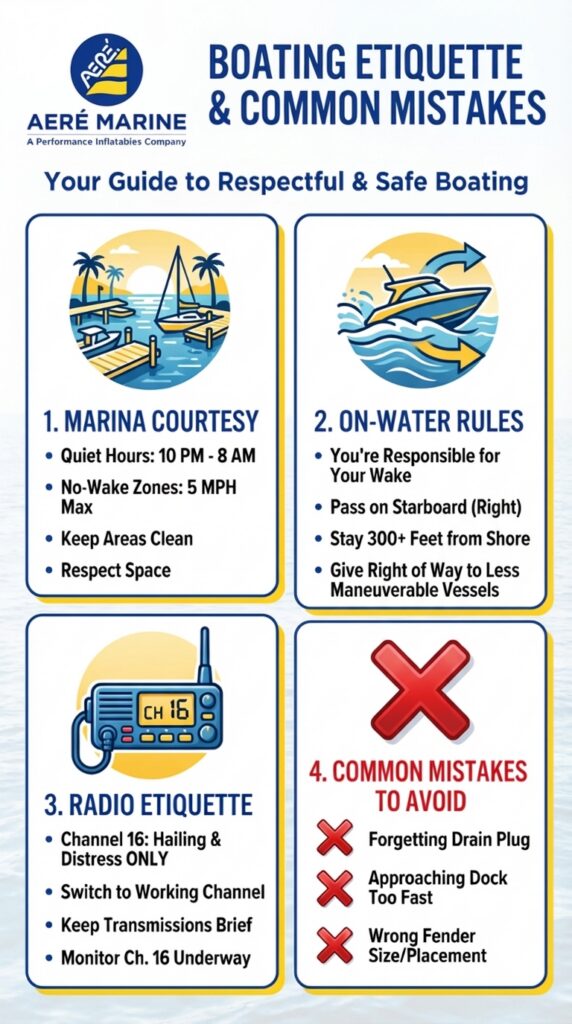 boating etiquette